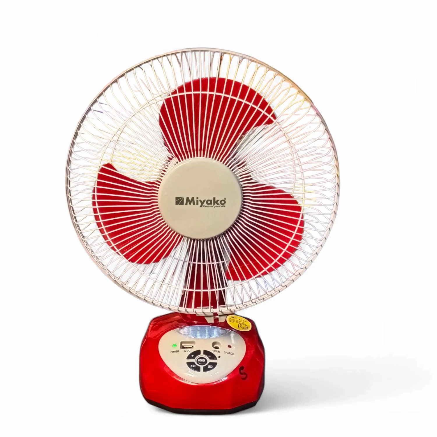 Miyako KL Rechargeable Fan | 1400USB | 14 Inch hover